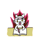 僕の家族、皆は豚です。猫豚の日常（個別スタンプ：17）