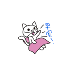 僕の家族、皆は豚です。猫豚の日常（個別スタンプ：23）
