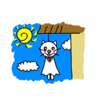 僕の家族、皆は豚です。猫豚の日常（個別スタンプ：30）