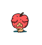りんご豚2（個別スタンプ：8）