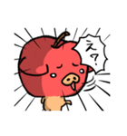 りんご豚2（個別スタンプ：14）