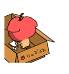 りんご豚2（個別スタンプ：34）