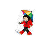 MILB Rainy season（個別スタンプ：8）