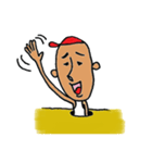 ほんわかダニー（日本語ver.）（個別スタンプ：2）