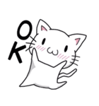 スマホゲームグルちゃで使える白猫のりぃ（個別スタンプ：37）