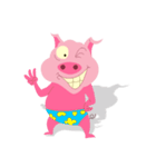 Puffy Pig（個別スタンプ：1）
