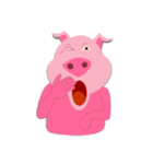 Puffy Pig（個別スタンプ：3）