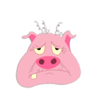 Puffy Pig（個別スタンプ：8）