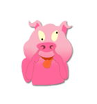 Puffy Pig（個別スタンプ：22）