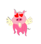 Puffy Pig（個別スタンプ：35）