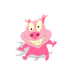 Puffy Pig（個別スタンプ：40）