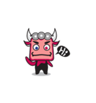 ケビ - 韓国モンスター（個別スタンプ：1）