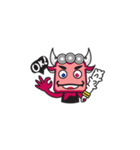 ケビ - 韓国モンスター（個別スタンプ：3）