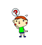 男の子の日常（個別スタンプ：4）