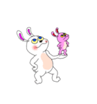 うさぎたちの冒険（個別スタンプ：34）