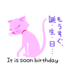 ピンクのネコPinkyCat_おねだりしちゃお。（個別スタンプ：19）