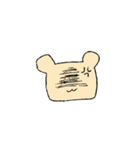 らくがきくまスタンプ（個別スタンプ：21）