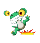 Q Dinosaur Family-T Rex English version（個別スタンプ：5）