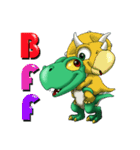 Q Dinosaur Family-T Rex English version（個別スタンプ：29）