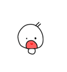 白いぼうや（個別スタンプ：2）