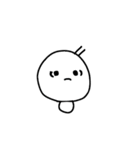 白いぼうや（個別スタンプ：3）