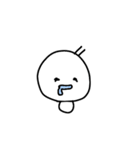 白いぼうや（個別スタンプ：5）