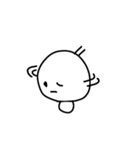 白いぼうや（個別スタンプ：6）