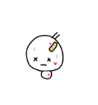 白いぼうや（個別スタンプ：7）