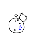 白いぼうや（個別スタンプ：33）