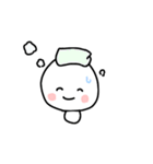 白いぼうや（個別スタンプ：37）