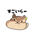 三河弁だに ぷくぷくリス子ちゃん（個別スタンプ：32）