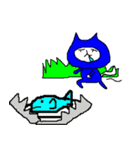 ダメなねこの忍者（個別スタンプ：36）