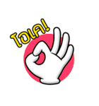 Gloves (Thai)（個別スタンプ：19）