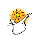 Gloves (Thai)（個別スタンプ：34）