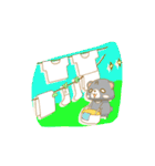 月のわぐま（個別スタンプ：31）