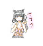 猫耳女の子2（個別スタンプ：7）