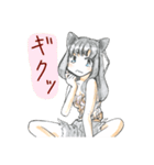 猫耳女の子2（個別スタンプ：9）