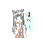 猫耳女の子2（個別スタンプ：20）