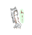 猫耳女の子2（個別スタンプ：40）