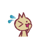 手描きネコ（個別スタンプ：6）