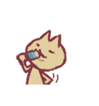 手描きネコ（個別スタンプ：10）