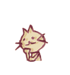 手描きネコ（個別スタンプ：20）