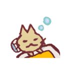 手描きネコ（個別スタンプ：40）