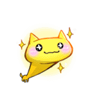 めっちゃ首の長いネコ（個別スタンプ：21）