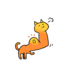 めっちゃ首の長いネコ（個別スタンプ：23）