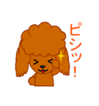 プー的もじゃ犬日和（個別スタンプ：3）