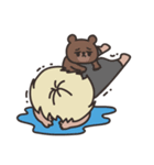 brown boy 'nini'（個別スタンプ：25）