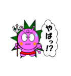 Green-devil ＆ Pink-devile（個別スタンプ：12）