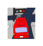 traffic cartoon（個別スタンプ：18）