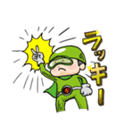 アプリレンジャー（個別スタンプ：27）